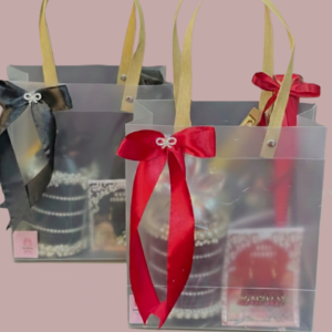 Chic & Clear Festive Gift Totes