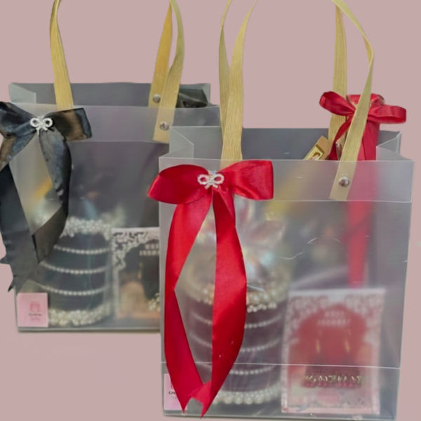 Chic & Clear Festive Gift Totes